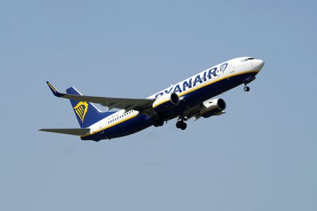 Un avion de la compagnie aerienne ryanair